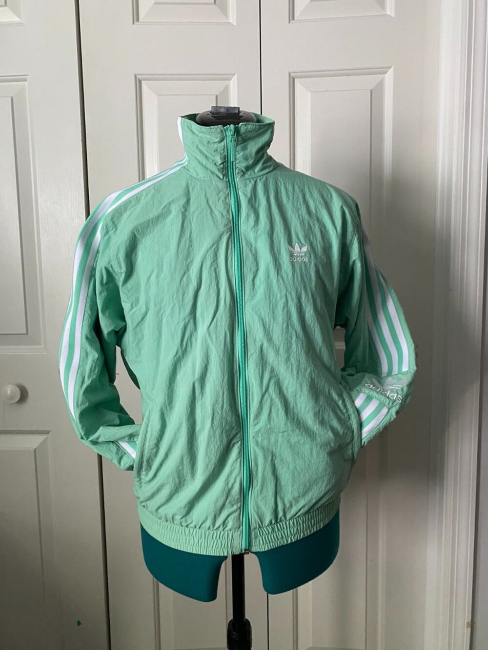 Adidas Crispy Nylon Track Jacket
